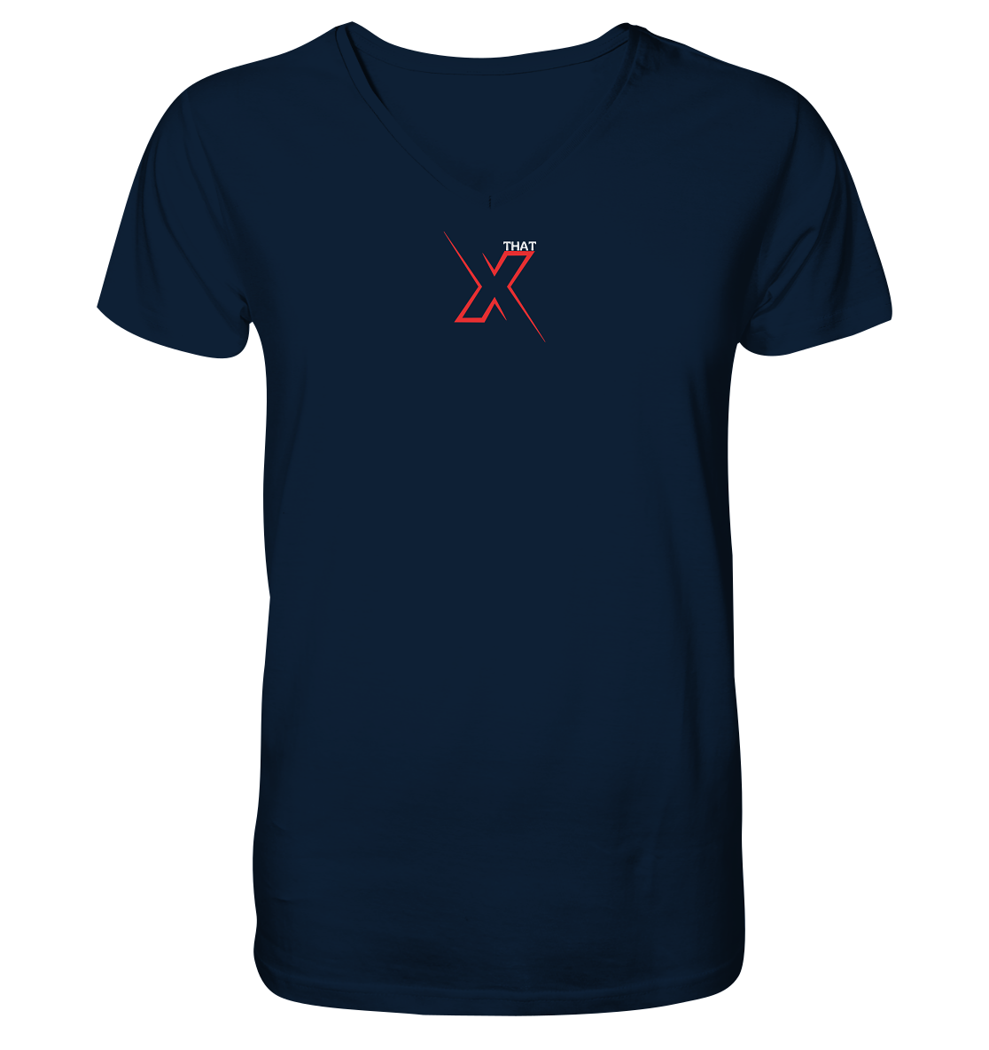 Logo Organic V-Neck Shirt